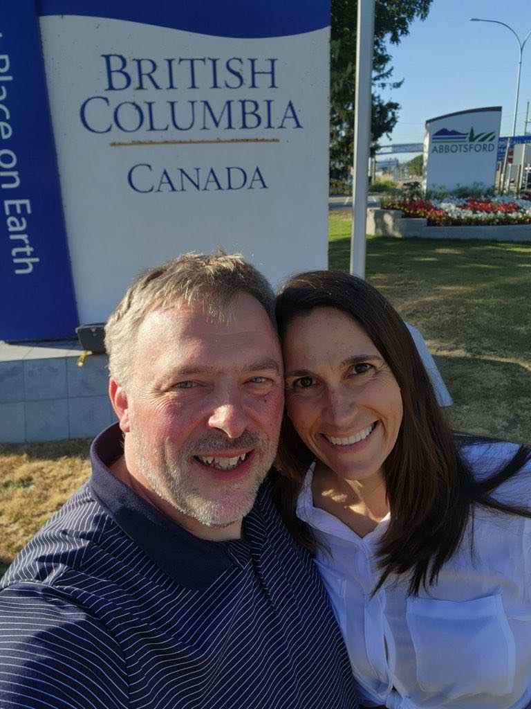 Pastor Tom Von Stroh and his wife Brittany